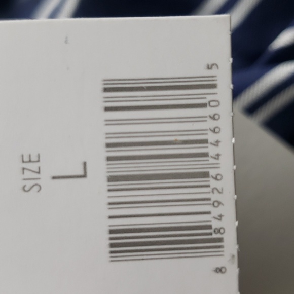 COPY - NWT Joie Addiena Silk Stripe Cropped Pants in Dark Navy Coastal Nautical - Picture 15 of 15